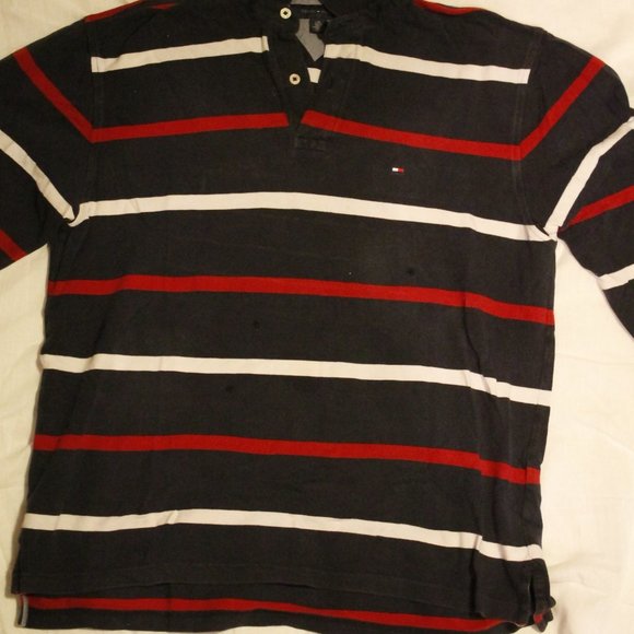 striped Tommy Hilfiger longsleave collar shirt - Picture 8 of 8
